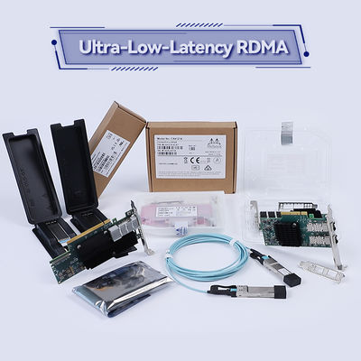 QSFP56 Mellanox Ethernet Adapters NIC ConnectX-6 Dx EN 100GbE Network Card MCX623106AN-CDAT