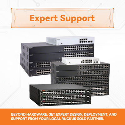 RUCKUS ICX 7550-24ZP Switch High-Density Multigigabit PoE++ with 100G Uplinks
