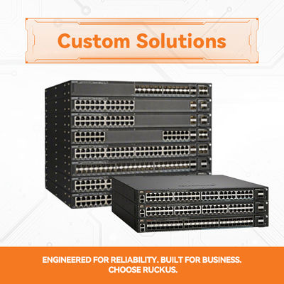 RUCKUS ICX 7550-48 Stackable Switch — Multigigabit PoE++ 802.3bt 100GbE Uplinks