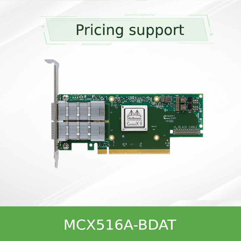 ConnectX-5 Ex EN Mellanox Network Adapter Card MCX516A-BDAT 40GbE 2x Port QSFP28 4.0 X16