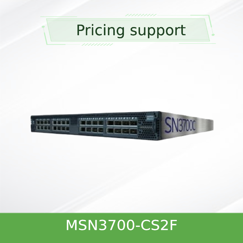 MSN3700-CS2F Spectrum-2 Based 100GbE 1U Open mellanox network Switch with Onyx 32 QSFP28 Ports